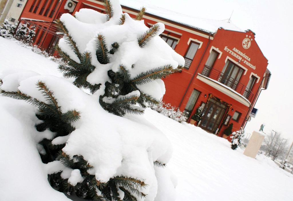 Bed and Breakfast Ambrózia Étterem és Panzió Kazincbarcika Exterior foto