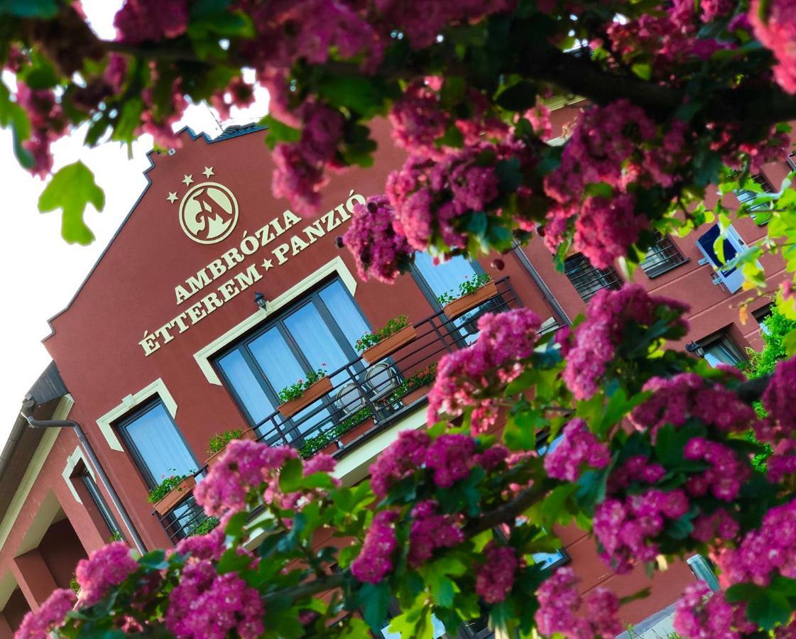 Bed and Breakfast Ambrózia Étterem és Panzió Kazincbarcika Exterior foto